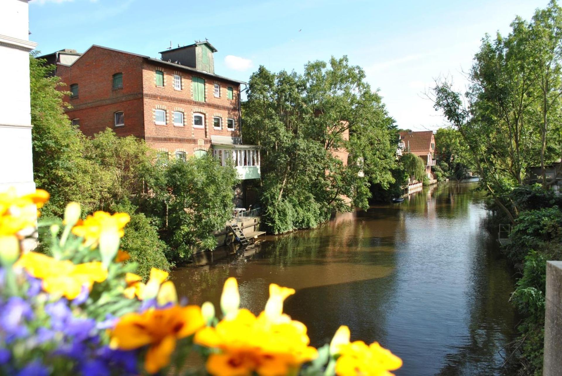 Ferienwohnung Luxusdomizil Rathausblick Otterndorf Exteriör bild
